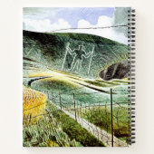 Eric Ravilious - Der Wilmington-Riese, Notizblock (Rückseite)