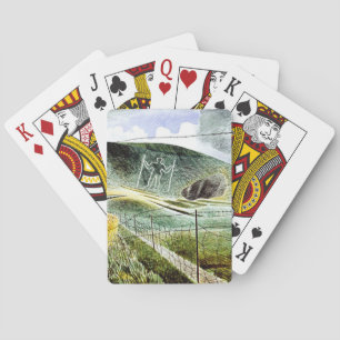 Eric Ravilious - Der Wilmington-Riese, Spielkarten