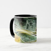Eric Ravilious - Der Wilmington-Riese, Tasse (Vorderseite Links)