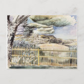 Eric Ravilious - Firle Beacon, Fine Art Malerei, Postkarte (Vorderseite)