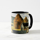 Eric Ravilious - Furlong, famous painting, Tasse (VorderseiteRechts)