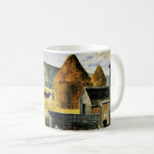 Eric Ravilious - Furlongs, berühmtes Gemälde, Kaffeetasse (VorderseiteRechts)