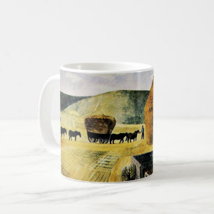 Eric Ravilious - Furlongs, berühmtes Gemälde, Kaffeetasse