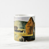 Eric Ravilious - Furlongs, berühmtes Gemälde, Kaffeetasse (Mittel)