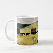 Eric Ravilious - Furlongs, berühmtes Gemälde, Kaffeetasse (Links)