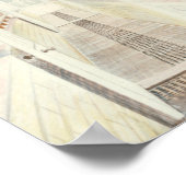 Eric Ravilious Greenhouse Cyclamen Tomaten Poster (Ecke)