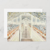 Eric Ravilious Greenhouse Cyclamen Tomaten Postkarte (Vorne/Hinten)