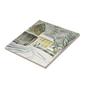 Eric Ravilious - Hallstead Road im Schnee, Fliese (Seite)