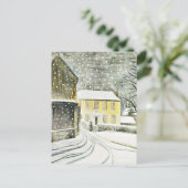 Eric Ravilious - Hallstead Road im Schnee, Postkarte (Stehend Vorderseite)