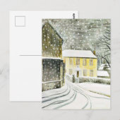 Eric Ravilious - Hallstead Road im Schnee, Postkarte (Vorne/Hinten)