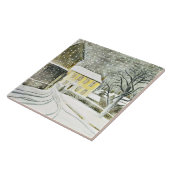 Eric Ravilious - Hallstead Road in Snow, Fliese (Seite)