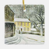 Eric Ravilious - Hallstead Road in Snow, Keramikornament (Vorderseite)