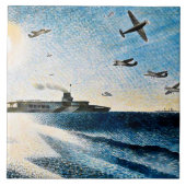 Eric Ravilious - HMS Glorious in der Arktis Fliese (Vorderseite)
