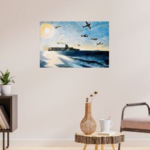 Eric Ravilious - HMS Glorious in der Arktis Poster