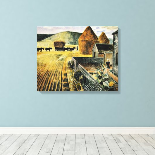 Eric Ravilious - Möbel, Kunstmalerei Leinwanddruck (Insitu (Holzboden))