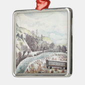 Eric Ravilious - Neujahrs-Schnee, Ornament Aus Metall (Links)