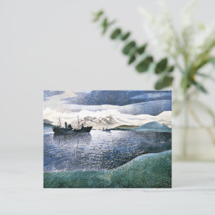 Eric Ravilious - Norwegen, magische realistische K Postkarte