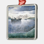 Eric Ravilious - Norwegen, magischer Realismus, Ornament Aus Metall (Links)