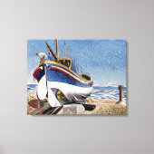 Eric Ravilious - Rettungsboot in Adelburgh, schöne Leinwanddruck (Vorderseite)