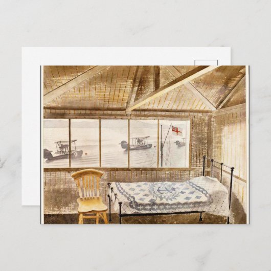 Eric Ravilious - RNAS Sick Bay, Dundee Postkarte (Vorne/Hinten)