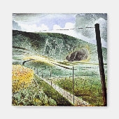 Eric Ravilious - The Wilmington Giant, Fine Art Magnet (Vorne)
