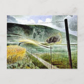 Eric Ravilious - The Wilmington Giant, Fine Art Postkarte (Vorderseite)