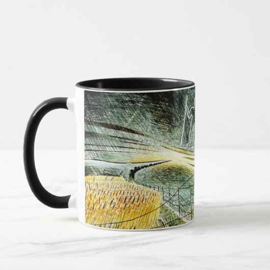 Eric Ravilious - The Wilmington Giant, Fine Art Tasse (Links)