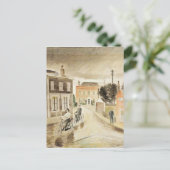 Eric Ravilious - Village Street, Fine Art Postkarte (Stehend Vorderseite)