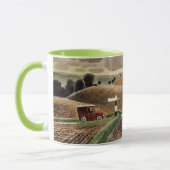 Eric Ravilious - Wiltshire Landschaft, Tasse (Links)