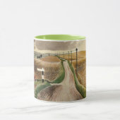 Eric Ravilious - Wiltshire Landschaft, Tasse (Zentrum)