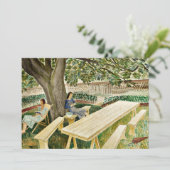 Eric Ravilious - Zwei Frauen in einem Garten Karte (Stehend Vorderseite)