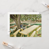 Eric Ravilious - Zwei Frauen in einem Garten Karte (Vorderseite/Rückseite Beispiel)