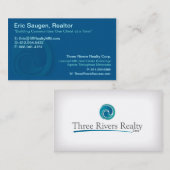 Eric Saugen Business Card Visitenkarte (Vorne/Hinten)