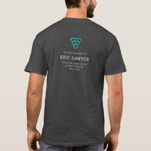 Eric Sawyer Gedenk-Kohle-Shortsleeve T-Shirt