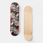 ERIC SMITH POLIZEIGEWALT Skateboard (Vorderseite)