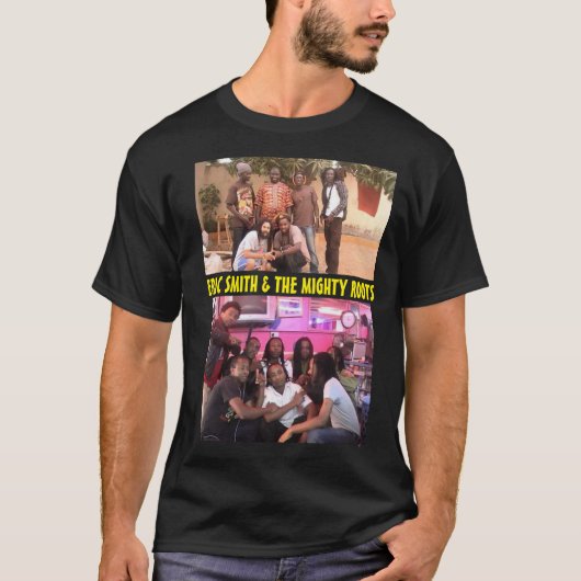 ERIC SMITH TOUR MERCH Basic Dark T - Shirt (Vorderseite)