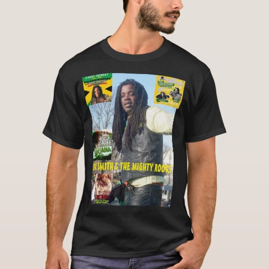 ERIC SMITH TOUR MERCH Basic Dark T - Shirt (Vorderseite)