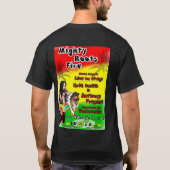 ERIC SMITH TOUR MERCH Einfaches dunkles T-Shirt (Rückseite)