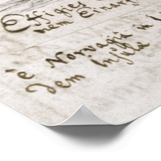 Eric the Red Poster (Ecke)