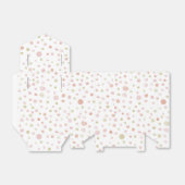 Erica Confetti Watercolor Dots Gefälligkeitsbox Geschenkschachtel (Ungefaltet)