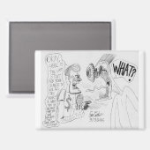 Erica Crooks Comics : Game Show scam Magnet (Vorderseite/Rückseite)