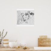 Erica Crooks Comics : Game Show scam Poster (Küche)