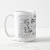 Erica Crooks Comics: Game Show Schwindel Kaffeetasse (Links)