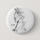 Erica Crooks Comics - sneaky villain man Button (Vorderseite)
