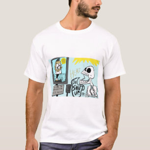 Erica Crooks Comics: Sommer-Hitzewelle / dunkle Ko T-Shirt