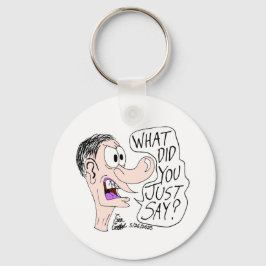 Erica Crooks Comics - What did you just say ? Schlüsselanhänger