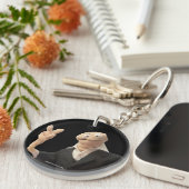 Erica Crooks puppet peace Schlüsselanhänger (Vorderseite rechts)