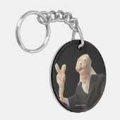 Erica Crooks puppet peace Schlüsselanhänger (Vorderseite links)