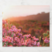 Erica-daphniflora fynbos Weinkarte Schaumweinetikett (Einzelnes Label)