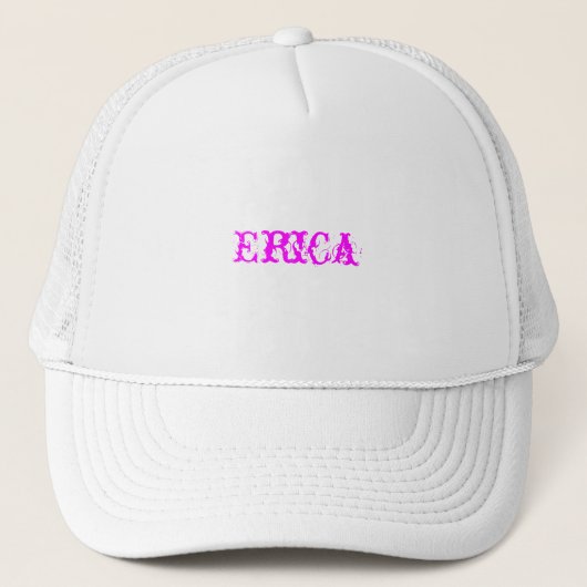 Erica Hat Truckerkappe (Vorderseite)
